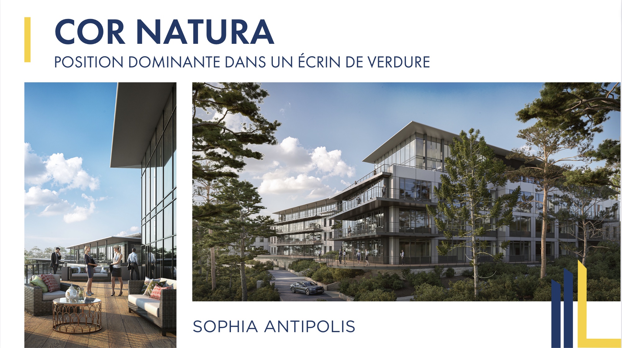 Cor Natura, position dominante dans un écrin de verdure