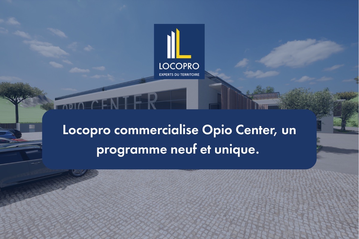 Opio Center : programme neuf de bureaux et commerces à Opio (06) | Locopro