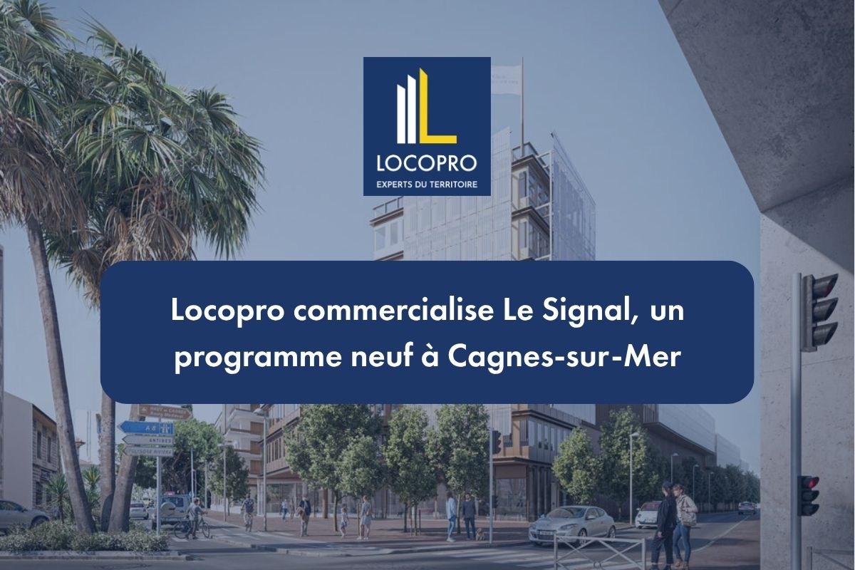 BUREAUX NEUFS À CAGNES-SUR-MER - ÉCOQUARTIER CANEBIERS-VILETTE | LOCOPRO